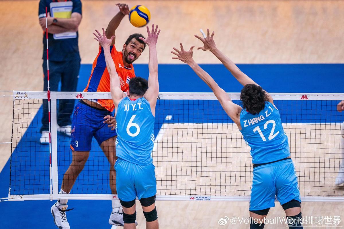 中国男排连胜势头不减 3-1力克荷兰队