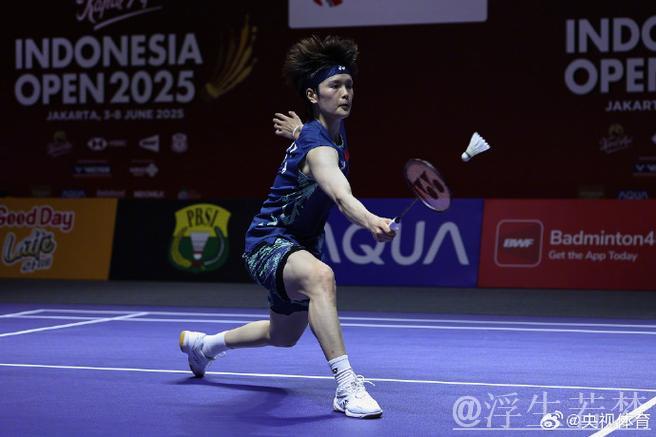 王祉怡直落两局击败韩悦 挺进印尼公开赛女单决赛